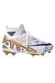 Laliga 565 White Gold Patterned Football Boots