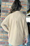 Women's Basic Oversize Shirt - 3
