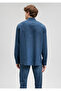 Men's Dark Blue m 021190 -81802 Linen Shirt - 4