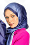 Trend Monogram Scarf - Special Series - New Collection - Dark Navy Blue - 2