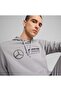 627345 Mercedes Mapf1 Ess Hoodie Men's Hooded Sweatshirt Gray - 4