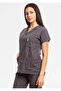 Charcoal Surgical Doctor Nurse Scrubs Top - 4