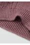 Pompom Knitted Print Knitwear Hat - 3