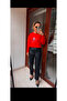Boutiquemayamoda Mng Black High Waist Soft Leather Pants