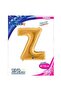 Z - Letter Foil Balloon Gold (100 cm)