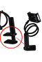 Desktop Acrobat Phone and Tablet Holder Stand 360 Degree with Rotating Head Black - 5