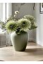 Nordic Style Bohemian 20 cm Ceramic Green Vase - 2
