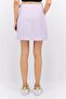 Women Solid Mini Skirt, Lilac - 3