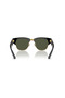RAY BAN Unisex SQUARE Sun- RB 0316S - lense size:50mm - BLACK ON ARISTA - 4