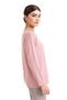 New Season Women's Middle Age and Above Long Sleeve Lapel Patterned Stretch Fabric Mother Combed Cotton Blouse 6390 - 5