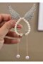 2025 Fashionable Ponytail and Bun Clip with Elegant Crystal