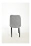 Upmal Jacquard Fabric Oval Chair Cover,Chair Cover Bar Pattern 6 Pcs - 3
