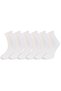 6-Pack Women, White Casual College - Sports -Tennis Socks (6 Pairs White) - 2