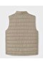 Boy's Summer Thin Puffy Vest 6342 Beige - 2