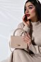 Women's Mink Mini Box Handbag with Side Cross Strap and Handle, Modern and Stylish Women's Bags - 3
