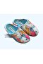 Girl's Mermaid Printed Plush Slip-Resistant Sole Home Slippers - 3