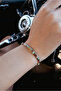 Chrysopras Natural Stone Dorica Bulk Drawstring Bracelet