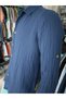Muslin Cotton Cuff Long Sleeve, Men's Shirt - 3