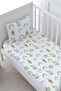 Baby Size Fitted Sheet Set - Iconic Series - Antique Teddy Bear - 2