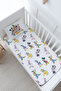 Baby Size Fitted Sheet Set - Cartoon Series - Mickey and Friends