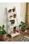 4-Tier Solid Wood Plant Stand