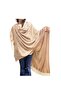 Ethnic Patterned Keremite Color 100% Cashmere Shawl - 3