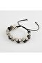 Routilli Quartz 8mm Double Row Macrame Natural Stone Bracelet - 2
