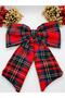 Mother-Daughter Buckle Red Plaid Patterned Buckle (Automatic Buckle - Pliers Buckle) New Year - Special Day - Event - 3