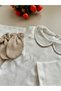 Milk Coffee Hospital Release Set (Body, Pants, Beanie, Gloves) - 3