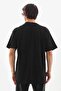 Unisex Oversize T-Shirt with Necklace Included - Black - 6