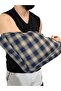 Arm and Elbow Pad Wrist and Arm Protector Pad 100% Cotton Fiber Brown Black - 3