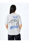 Bugs Bunny Licensed Oversize T-Shirt with Printed Back - 4