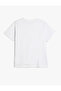 Cotton Short Sleeve Crew Neck Basic T-Shirt - 2