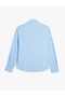 Cotton Button Collar Slim Fit Long Sleeve Shirt - 2