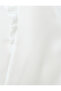 Mandarin Collar Sleeveless Ruffle Shirt - 6