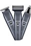 6-in-1 Rechargeable Hair Clipper Set - Trimmer/Shaver/Nose Trimmer Stainless Steel