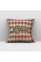 Valentine's Day Double-Sided Printed Velvet Throw Pillow Cover with Love Lettering - 43X43 cm - 2