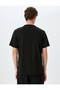 Crew Neck Short Sleeve Viscose Blend Basic Slim Fit T-Shirt - 4