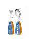 Spaceship Baby Children's Spoon and Fork Set with 304 Steel Carrying Box Cin768