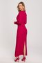 Rochie lunga cu top in stil kimono - 2