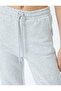 Raster Waist Lace up Pocket Detailed Comfortable Fit Jogger Sweatpants - 5