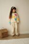Girl's Knitted Detailed Punch Embroidered Bottom-Top Set - 2