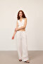 High Waist Striped Wide Leg Pants Pn13730-L4