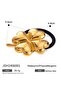 Gold Clover Rubber Buckle - 3