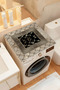 Washable Washing Machine Mat Dryer Cover Protection Mat Non-Slip Dot Base Mat