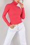Ribbed Knitwear Long Sleeve Throat Slim Fit Bady - Pictures Have Reference - Close Fit Body Wraps