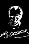 Ataturk Signed Sticker 10 X 10 cm - 3