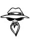 Lowrider Mexican Wall Decor Quality Quality Sticker 40 X 40 cm