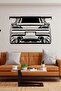 Modified Car Wall Sticker with Spoiler 60 X 40 cm - 2