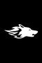 Wolf Head Eastern Sticker 10 X 5 cm - 3